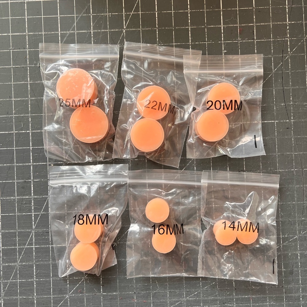 Skin color plugs.